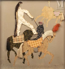 Alice HALICKA (Cracovie 1894 - Paris 1975)-Scène de cirque-img1