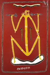 Paddy Fordham Wainburranga (c. 1932 - 2006)-Dancing Mimi Man-img1