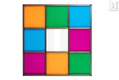 Daniel BUREN (né en 1938)-Cadre Décadré - 5 A5, 2006-img1