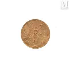 Pièce 50 Pesos or--img1