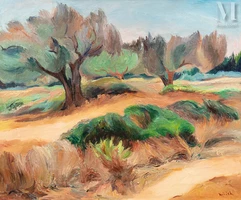 Adolf MILICH (Tyszowce 1884 - Lugano 1964)-Paysage-img1