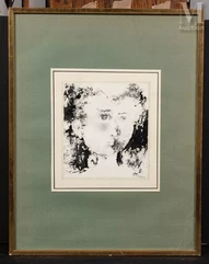 Léon Arthur TUTUNDJIAN (Amasya 1905 - Paris 1968)-Visage, LT 261-img1