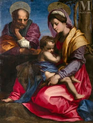 Ecole FLORENTINE vers 1580, atelier d'Andrea Del Sarto--img1
