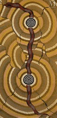 William Sandy ( 1944 - )-Water Snake and Busch Tucker Dreaming, 1992-img1