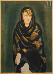 Moïse KISLING (Cracovie 1891 - Sanary sur Mer 1953)-Sonia-img1