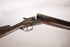 Exceptionnelle paire de fusils à platines G Granger MOF.--img1