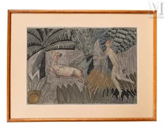 Jean DUNAND (1877-1942)-Diane chasseresse-img1