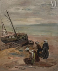 Adolphe FEDER (Odessa 1886-Auschwitz 1943)-Les bretonnes-img1