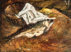 Léopold KRETZ (Lwow 1907 - Paris 1990)-Nature morte au poisson-img1