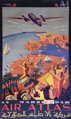 (VOYAGE) - HAINAUT (d'après)-Air Atlas Maroc 1947-img1