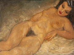 Samson FLEXOR (Soroca 1907- Sao Paulo 1971)-Nu feminin-img1