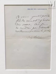 RODIN (Auguste, 1840-1917).--img1