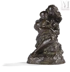 *D'après Jean-Baptiste CARPEAUX (1827-1875)-Maternité, Jeune mère et son enfant-img1