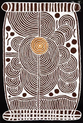 Debra Mc Donald Nangala (1969 - )-Goanna love Story, 2020-img1