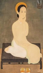 MAI TRUNG THU (1906-1980)-Femme assise, 1941-img1
