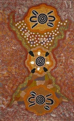 Minnie Nakamarra-Snake ans Bush Tucker Dreaming, 1992-img1