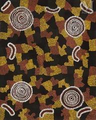 Snowy Harris Tjapaltjarri-Women's Dreaming Ilpilli Region, 1992-img1