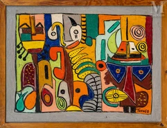 François THANGO (1936-1981)-Sans titre-img1