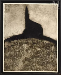 Loïc LE GROUMELLEC (né en 1957)-Chapelle, 1991-img1