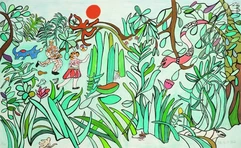 Niki de SAINT PHALLE  (1930-2002)-La Jungle II, 1993-img1