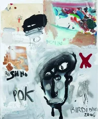 Larry WHITE (né en 1946)-Do not live birdy black, 2006-img1