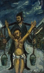 Boris FRENKEL (Kalisz 1895 - Paris 1984)-Christ et porteur d'eau-img1
