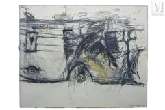 Michel POTAGE (né en 1949)-Sans titre, 1989-img1