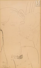 Amadeo MODIGLIANI (Livourne 1884 - Paris 1920)-Diriks-img1