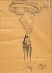 Yves TANGUY, Germaine, Georges HUGNET, Jeanette, Oscar DOMINGUEZ-Cadavre Exquis-img1