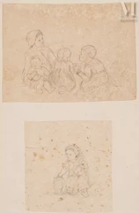 Virginie DEMONT - BRETON (Courrières 1859 - Paris 1935)-Portraits d'enfants-img1