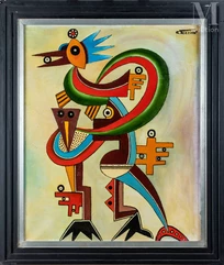 Georges TERZIAN (Marseille 1939)-Les oiseaux-img1