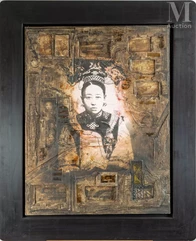 Alain KLEINMANN (Né en 1953)-La jeune femme de Shanghai-img1