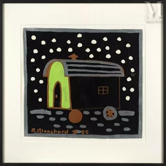 Remy BLANCHARD (1958-1993)-Sans titre, 1985-img1