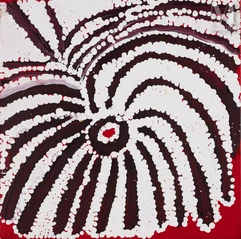 Liddy Walker Napanangka (c.1925/30 - 2017)-Wakirlpirri Jukurrpa - Dogwood Tree Dreaming, 2015-img1