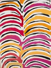 Betsy Lewis Napangardi (c. 1940 - 2008)-Mina Mina Dreaming, 2005-img1