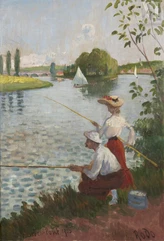 Ludovic RODO-  PISSARRO (Paris 1878 - 1952)-Joinville le Pont, 1905-img1