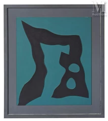 Jean ARP (Strasbourg 1886 - Bâle  1966)-Configuration Voilier dans la Fôret, 1958-img1