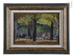 Jeanne LOURIER DREYFUS (Nancy 1872 - 1955)-Paysage automnale-img1