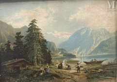 Ecole du XXe siècle-Lot de dix gravures et reproductions encadrées - Artistes divers-img1