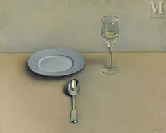 Georges ROHNER (1913-2000)-Le couvert-img1