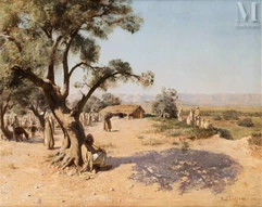 Paul LAZERGES (Paris 1845 - Asnières 1902)-Le repos-img1