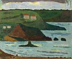 Simon SEGAL (Bielostock 1898- Arcachonn 1969)-Marine bretonne-img1