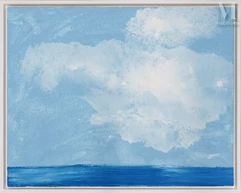 Miquel BARCELO (né en 1957)-Nuage sur la Mer, 2002-img1