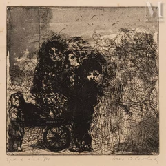 Isaac CELNIKIER (Varsovie 1923 – Ivry-sur-Seine 2011)-La peur-img1