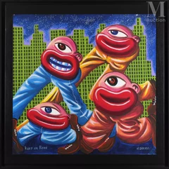 Hervé DI ROSA (né en 1959)-Keep on René, circa 2007-img1