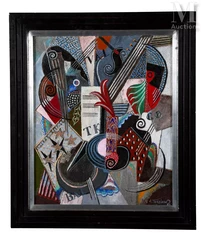 Georges TERZIAN (Marseille 1939)-Le carnaval-img1