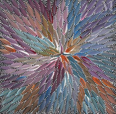 Bernadine Johnson Kemarre (1965 - )-Bush Medicine Leaf-img1