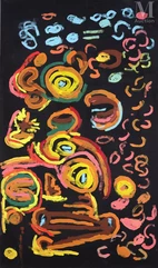 Sonya Cooke Napaljarri (1963 - )-Vaughan Springs - My Father's Country, 2020-img1