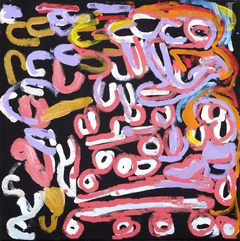 Sonya Cooke Napaljarri (1963 - )-Vaughan Springs - My Father's Country, 2020-img1