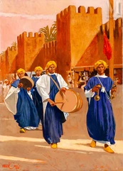 Jean François ARRIGONI - NERI (1937 - 2014)-Le défilé des musiciens - Hardhi el-mûsikarune-img1